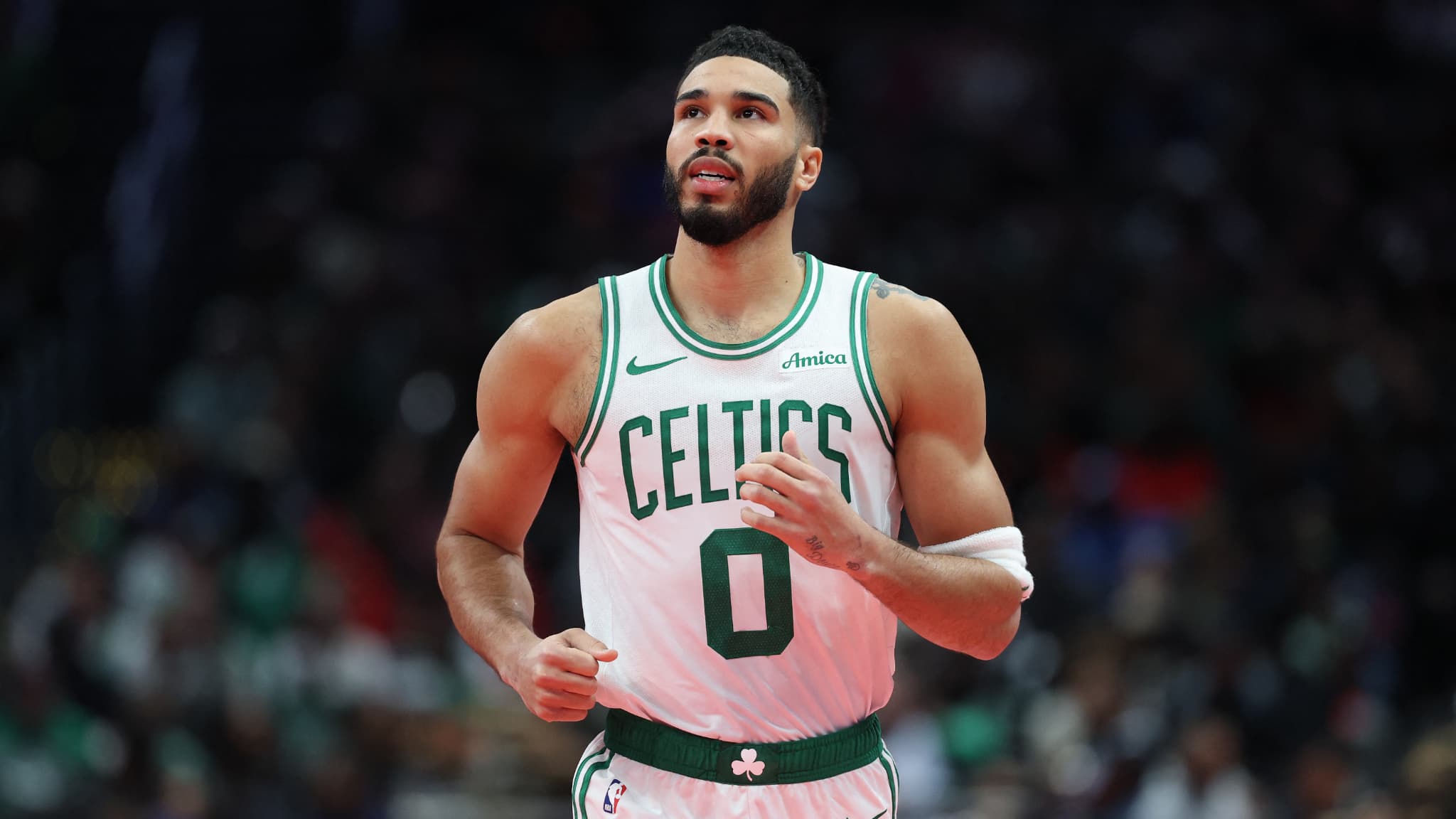 Jayson Tatum lors du match des Boston Celtics contre les Washington Wizards - le 22/11/2024