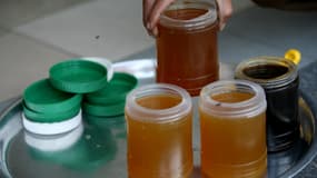 Des pots de miel (photo d'illustration)