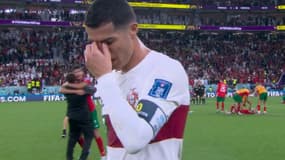 Les larmes de Cristiano Ronaldo après l'élimination du Portugal en quart de finale de la Coupe du monde 2022