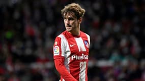 L'attaquant français de l'Atlético Madrid Antoine Griezmann lors du match de Liga contre Osasuna le 20 novembre 2021