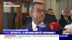 Réforme des retraites: "Il y a des choses qu'on peut négocier à nouveau", assure Bruno Retailleau