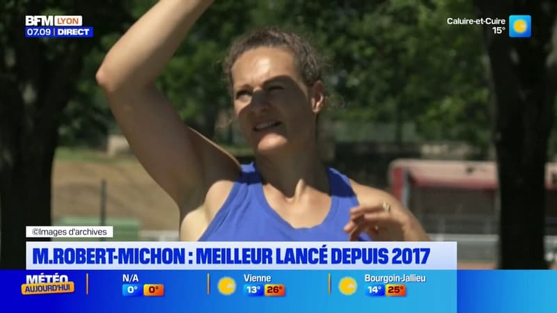 Mélina Robert-Michon a fait son meilleur lancé depuis 2017