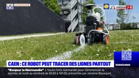 Calvados: un robot capable de tracer des lignes sur toutes les surfaces