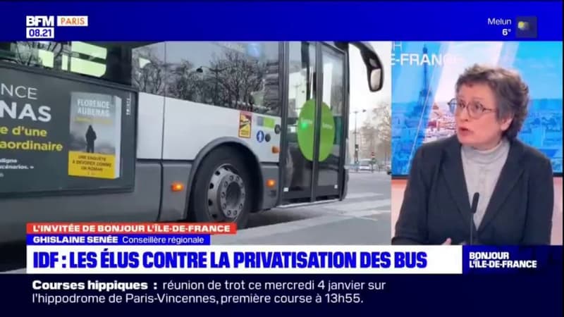 Des élus s'inquiètent d'une dégradation du réseau de bus en Île-de-France avec la mise en place de la privatisation des lignes