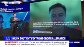 LES ÉCLAIREURS - Elon Musk soutient l'extrême-droite allemande