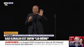 "Lui-même": Gad Elmaleh de retour avec un nouveau spectacle au Dôme de Paris