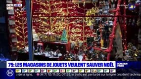 Paris: les magasins de jouets veulent sauver Noël