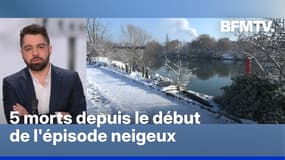 Neige-verglas: au moins cinq morts dans des accidents de la route en Île-de-France et dans les Landes 