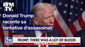"Je veux me relever, je ne vais pas sortir sur une civière": Donald Trump raconte sa réaction lors sa tentative d'assassinat