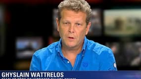 Ghyslain Wattrelos, père et mari de disparus du vol MH370 de la Malaysia Airlines.