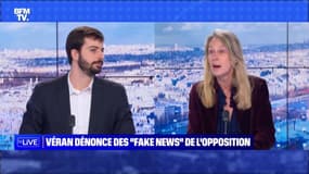 Véran dénonce des "fake news" de l'opposition - 21/01