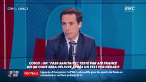 Pass sanitaire en test chez Air France: "Le secteur souhaite anticiper" assure Jean-Baptiste Djebbari