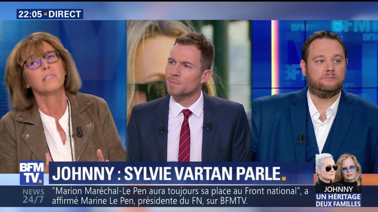 Affaire Du Testament De Johnny Hallyday Sylvie Vartan S Est Exprimee Sur France 2 1 2