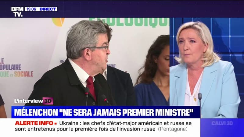 Marine Le Pen: Jean-Luc Mélenchon 