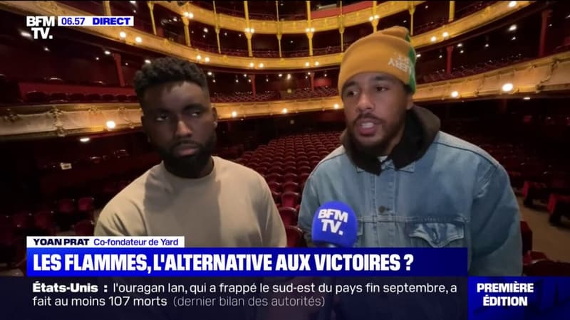 Les Flammes la ceremonie pour les cultures populaires alternative aux Victoires de la musique 1498350