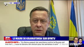 Mort de Frédéric Leclerc-Imhoff: "Les militaires russes ont parfaitement vu qu'il s'agissait d'un convoi humanitaire", réagit le maire de Kramatorsk