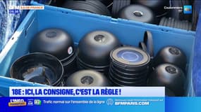 Paris: des contenants réutilisables sur le marché couvert