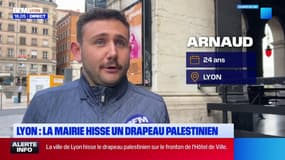 Drapeau palestinien sur la mairie : qu'en pensent les Lyonnais ?