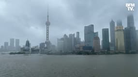 Chine: le typhon In-Fa arrive à Shanghai