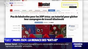 Paris 2024: des militants "anti-JO" pourraient s'infiltrer parmi les bénévoles selon une note des renseignements