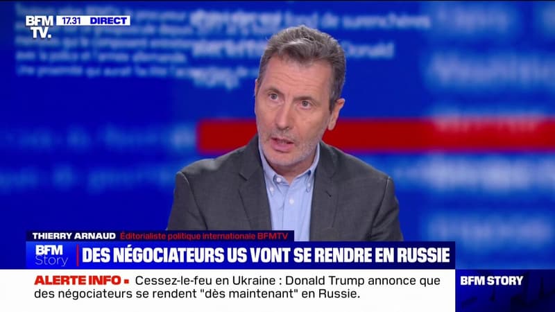 Ukraine: Donald Trump annonce que des négociateurs partent 