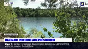 Armentières: la baignade provisoirement interdite aux Prés du Hem