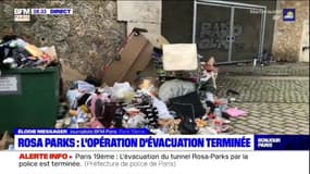 Paris: 86 personnes évacuées du tunnel Rosa-Parks, la plupart sans solution de relogement