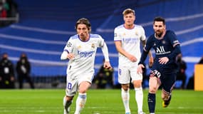 Real-PSG : Modric face à Messi