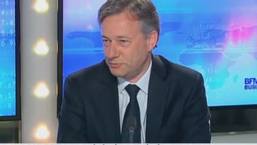 Marc Lelandais, l'ex-PDG de Vivarte, sur BFM Business en avril 2014.