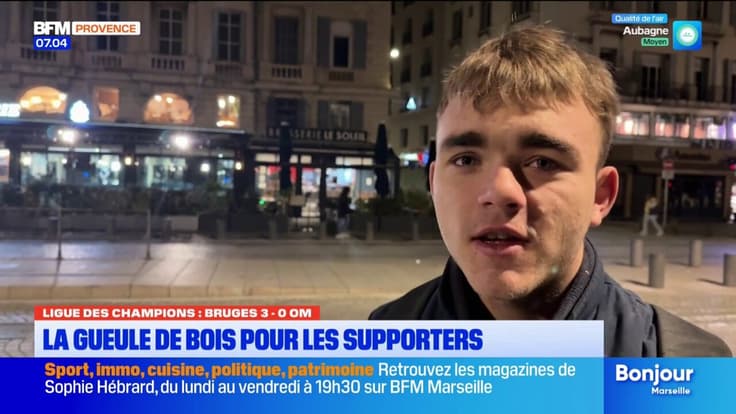 Ligue des Champions : BRUGES 3 - 0 OM. La gueule de bois pour les supporters