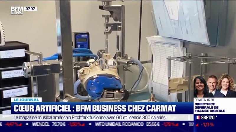 Coeur artificiel : BFM Business chez Camart