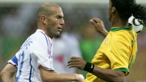 Zidane face à Ronaldinho en 2006