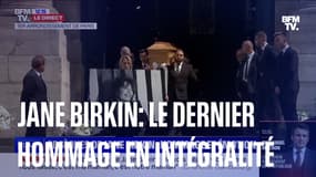  Dernier hommage à Jane Birkin: la cérémonie en intégralité
