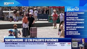 Surtourisme: la Grèce tire la sonnette d'alarme