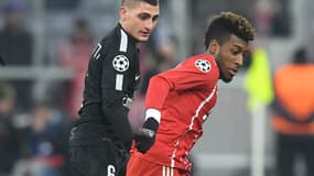 Marco Verratti et Kingsley Coman