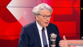Thierry Breton, ex-commissaire européen au Marché intérieur et ex-ministre de l'Économie et des Finances, le 16 décembre 2024 sur BFMTV-RMC.