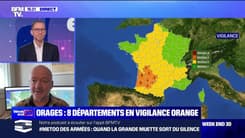 Orages: huit départements en vigilance orange - 27/04 
