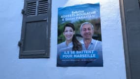 Une affiche de Sabrina Agresti-Roubache pour les élections législatives à Marseille