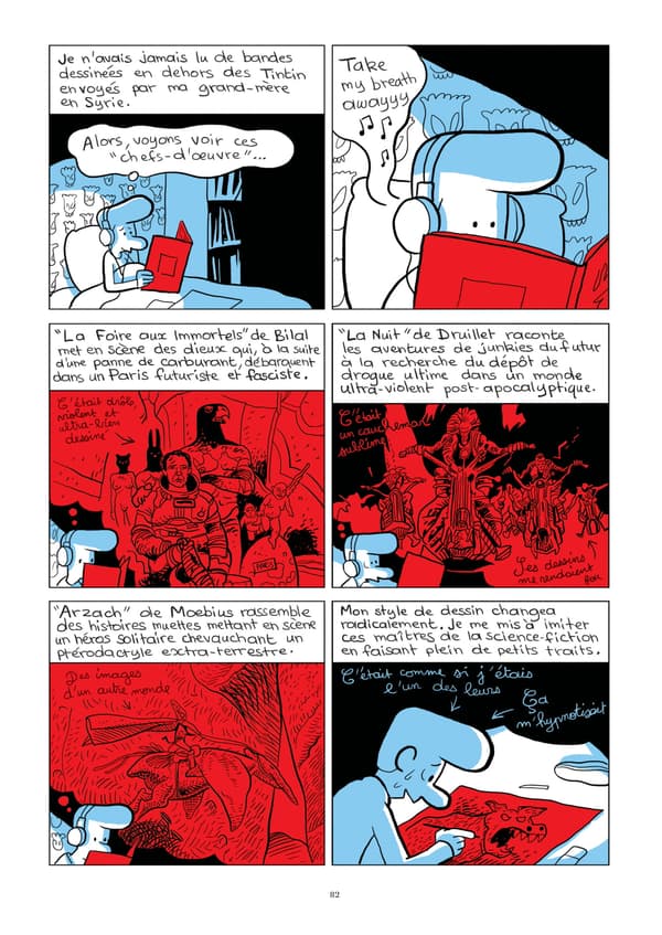 Riad Sattouf découvre la BD dite "adulte" dans "L'Arabe du Futur 5" Riad Sattouf découvre la BD dite "adulte" dans "L'Arabe du Futur 5"