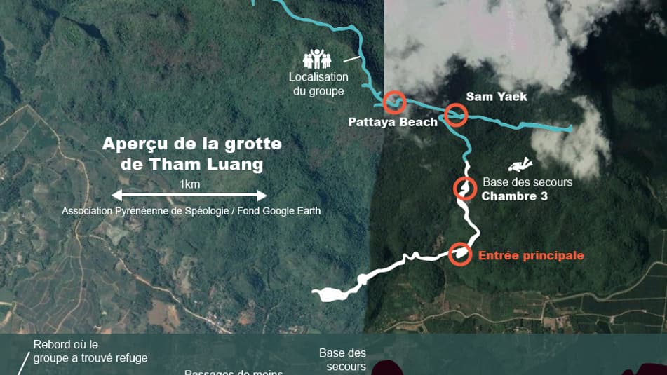 Carte grotte thailande Carte grotte thailande