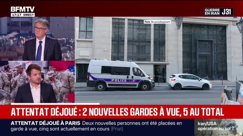 Attentat déjoué contre la Bank of America à Paris: deux personnes supplémentaires en garde à vue