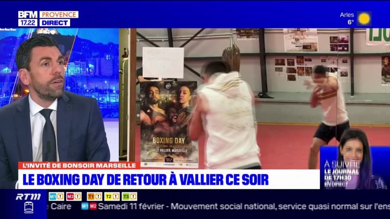 Boxing day à Marseille: un événement "historique" pour l'adjoint au maire Sébastien Jibrayel