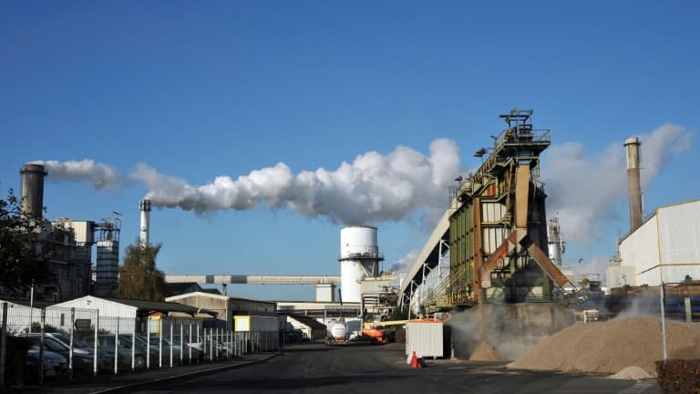 Usine du groupe sucrier Tereos, à Lillers, dans le nord de la France, le 18 novembre 2011
