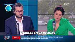 Le ministre de la Santé Olivier Véran était en totale détente