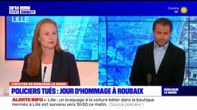 Policiers tués dans le Nord: jour d'hommage à Roubaix