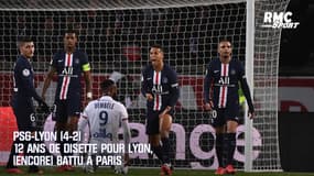 PSG-Lyon (4-2) : 12 ans de disette pour Lyon, (encore) battu à Paris