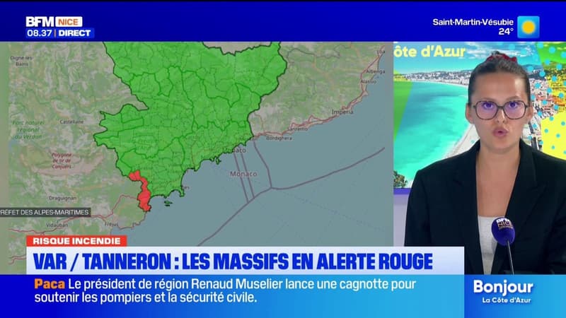 Les massifs du Tanneron et de l'Estérel fermés pour risque incendie très élevé