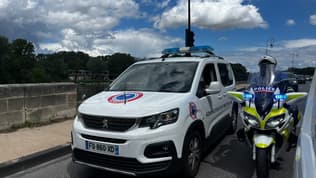  Une opération escargot des agents de la prison du Pontet est en cours à Avignon (Vaucluse) ce jeudi 16 mai. 