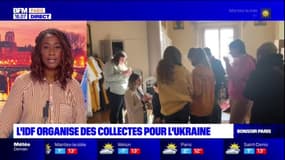 Ukraine: les collectes de dons se multiplient à Paris