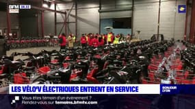 2500 Vélo'v électriques ont été installés en une nuit à Lyon